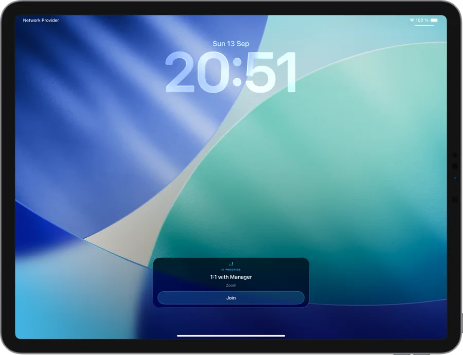 iOS 版 Ahem 在 iPad 上采用适配大屏幕的布局